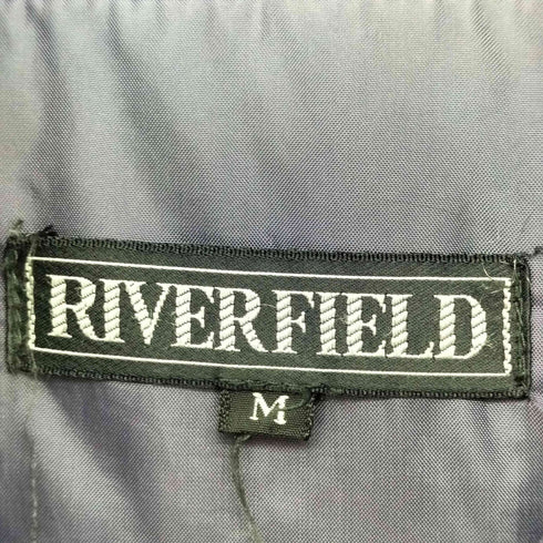 RIVER FIELD 比翼 フーデット ダウン ジャケット ユニセックス メンズ import:M