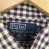 ポロバイラルフローレン Polo by RALPH LAUREN REGENT CLASSIC FIT ギンガムチェック ワイドカラーシャツ メンズ import:L