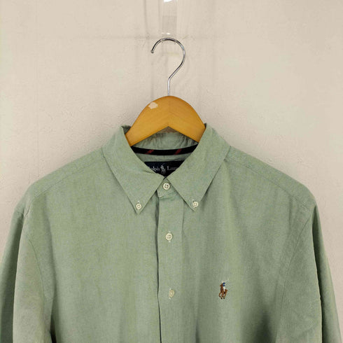 ラルフローレン RALPH LAUREN CLASIC FIT ポニー刺繍 BDシャツ メンズ import:L