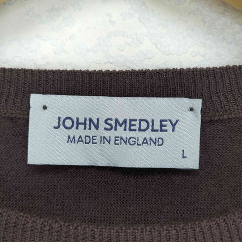 ジョンスメドレー JOHN SMEDLEY MADE IN ENGLAND メリノウールニット メンズ JPN:L