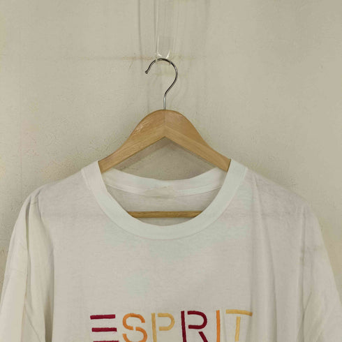 エスプリ ESPRIT 90S シングルステッチ 刺繍TEE メンズ