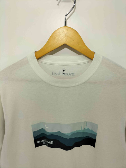 モンベル mont bell TOKYOエリア フロントプリント クルーネックTシャツ メンズ M