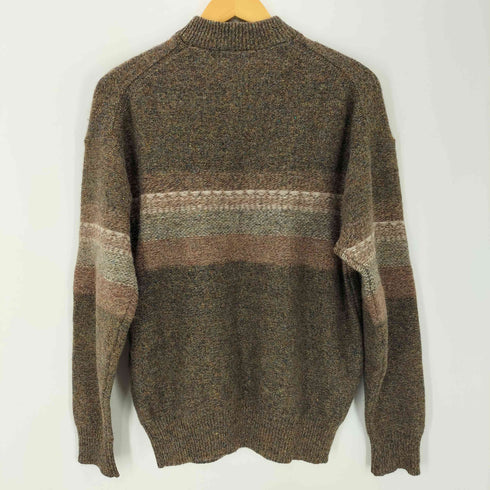 チャップスラルフローレン CHAPS RALPH LAUREN 90S ウールニット セーターくるみボタン メンズ import:M
