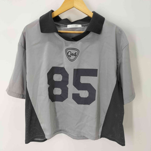 TYTYCLAPPY ナンバリングサッカーシャツ メッシュ切替 レディース