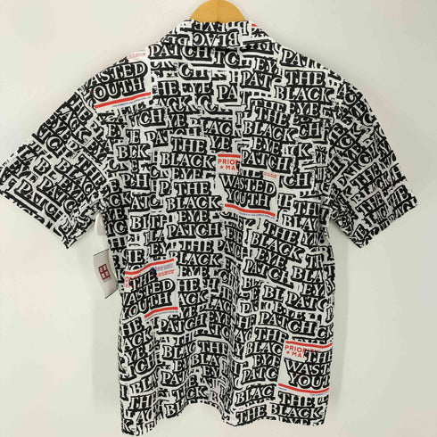 ブラックアイパッチ Black Eye Patch STICKER COVERED S/S SHIRT メンズ JPN:XL