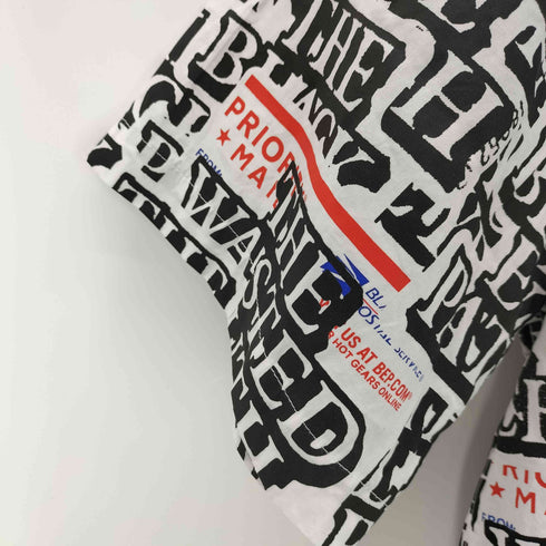 ブラックアイパッチ Black Eye Patch STICKER COVERED S/S SHIRT メンズ JPN:XL