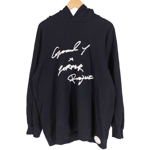 グラウンドワイ Ground Y 20AW 7ORDER Logo Hoodie ロゴプリント フーディ メンズ 3
