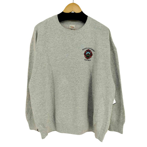 フルーツオブザルーム FRUIT OF THE LOOM 00S NORTH CATAWBA FIRE DEPT スウェット メンズ import:XXL