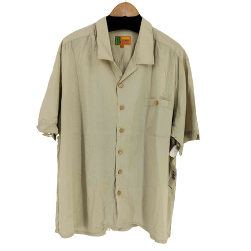 BAMBOO ecowear オープンカラーボックス バンブーシャツ メンズ import:XL