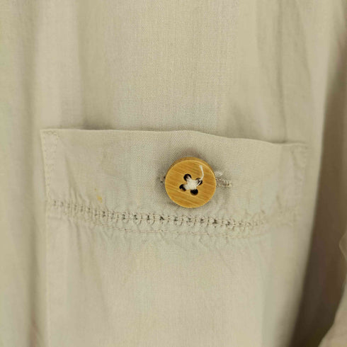 BAMBOO ecowear オープンカラーボックス バンブーシャツ メンズ import:XL