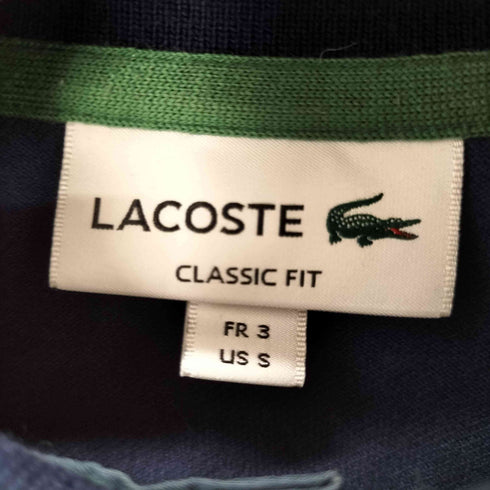 ラコステ LACOSTE アウトドアジップポケット半袖ポロシャツ メンズ import:S