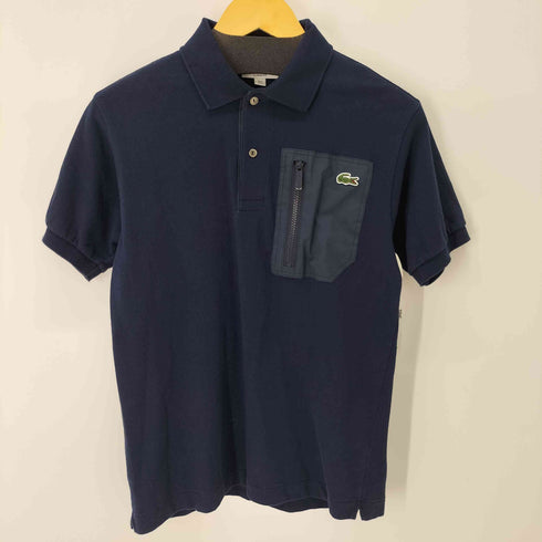 ラコステ LACOSTE アウトドアジップポケット半袖ポロシャツ メンズ import:S