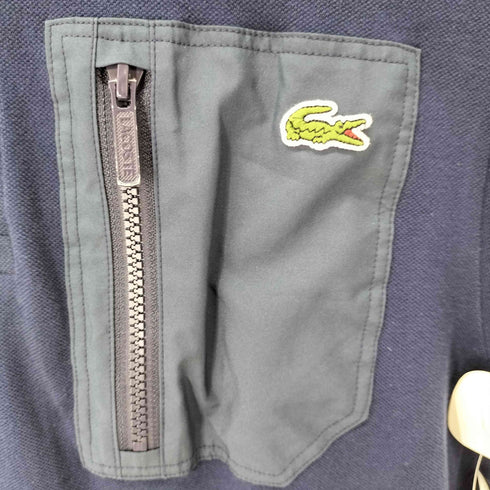 ラコステ LACOSTE アウトドアジップポケット半袖ポロシャツ メンズ import:S