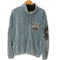 エクストララージ XLARGE VELOR STAND ZIP LION ベロアジャケット ジップアップブルゾン ジャージ メンズ import:L
