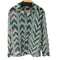 ショット Schott PATTERNED MESH LS SHIRT シアー 透け メンズ import:L