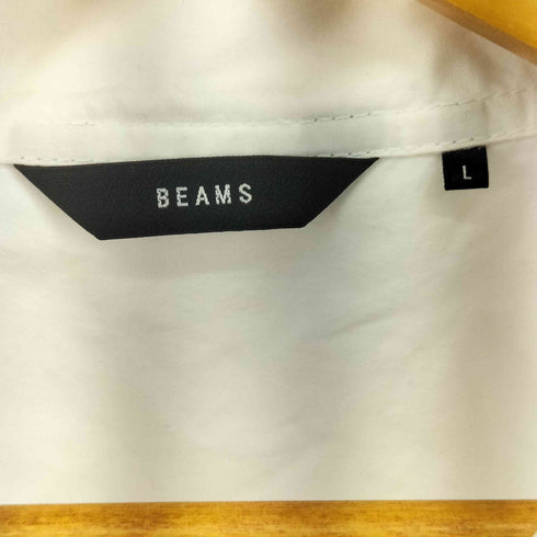 ビームス BEAMS ベーシック オープンカラー シャツ メンズ JPN:L