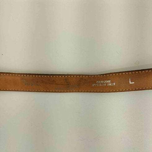 ヴェイパライズ VAPORIZE Python Belt メンズ L