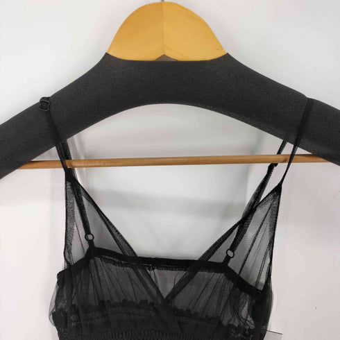 チュールキャミワンピース レイヤード レディース ONE SIZE