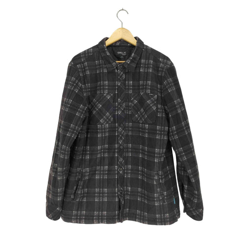 オニール ONEILL CLASSIC FIT 裏地キルティングスナップボタンチェックシャツジャケット メンズ JPN:L