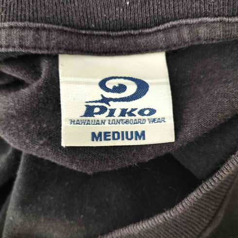 ピコ PIKO 00s 両面ラメプリントクルーネックTシャツ メンズ JPN:M