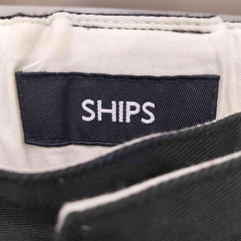 シップス SHIPS バルーンシルエットノープリーツワイドテーパードチノパンツ メンズ S