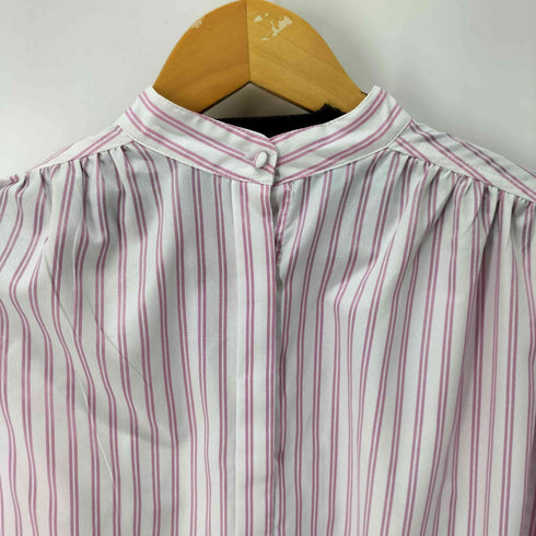 リブラキュー Libra Cue ストライプボリュームワンピース マキシシャツワンピース レディース ONE SIZE