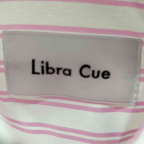 リブラキュー Libra Cue ストライプボリュームワンピース マキシシャツワンピース レディース ONE SIZE