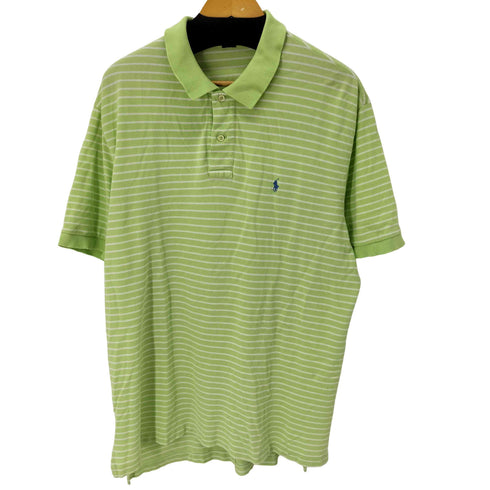 ポロバイラルフローレン Polo by RALPH LAUREN 90S 2XL ボーダーポロ メンズ JPN:XXL