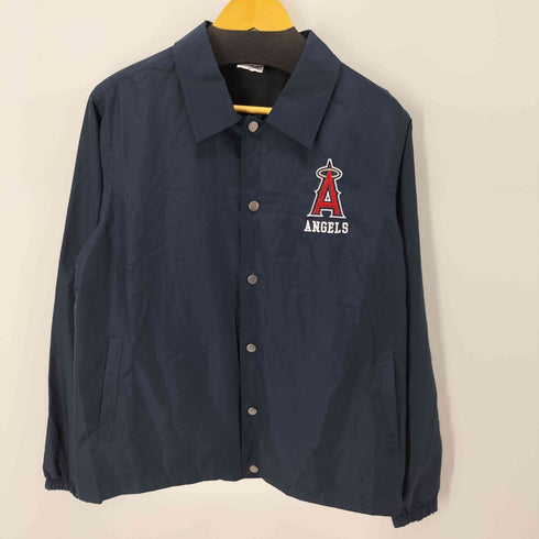 ジェニュインマーチャンダイズ GENUINE MERCHANDISE ナイロンコーチジャケット チームロゴ メンズ JPN:M