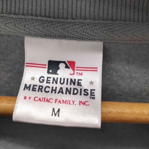 ジェニュインマーチャンダイズ GENUINE MERCHANDISE クルーネックスウェット チーム刺繍 メンズ JPN:M