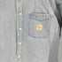マークゴンザレス Mark Gonzales L/Sコットンデニムシャツ メンズ JPN:M