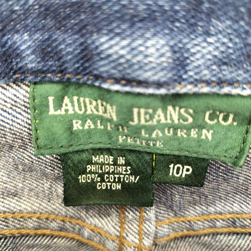 ローレンジーンズカンパニー LAUREN JEANS COMPANY クロップド丈デニムパンツ レディース 10P