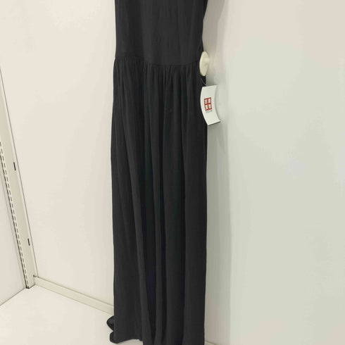 コムデギャルソンノワール COMME des GARCONS NOIR AD1990 総シルク 変形S/L ドレープロングワンピース レディース M