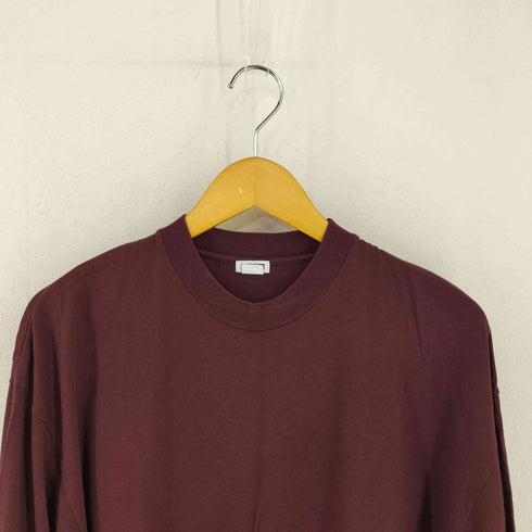 エイチビューティーアンドユースユナイテッドアローズ H BEAUTY & YOUTH UNITED ARROWS C/R WIDE RIB CREW NECK LONG SLEEVE T-SHIRT メンズ JPN:S