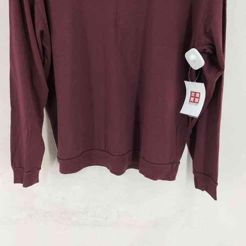 エイチビューティーアンドユースユナイテッドアローズ H BEAUTY & YOUTH UNITED ARROWS C/R WIDE RIB CREW NECK LONG SLEEVE T-SHIRT メンズ JPN:S