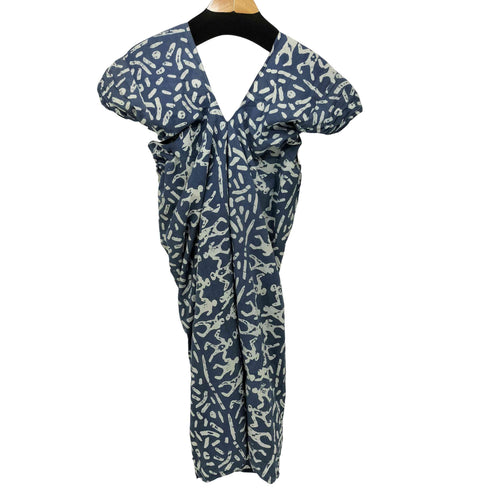 イッセイミヤケ ISSEY MIYAKE inn. 80-90s 総柄ワンピ-ス レディース M