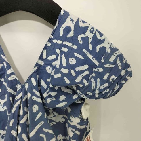 イッセイミヤケ ISSEY MIYAKE inn. 80-90s 総柄ワンピ-ス レディース M
