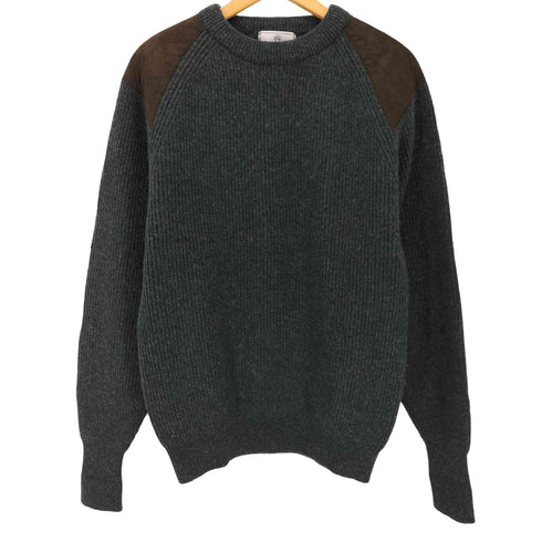 ケントアンドカーウェン KENT&CURWEN エルボーパッチセーター メンズ import:M