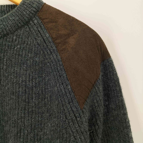 ケントアンドカーウェン KENT&CURWEN エルボーパッチセーター メンズ import:M