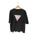 ゲス GUESS トライアングルビッグロゴ ワイドTシャツ メンズ import:S