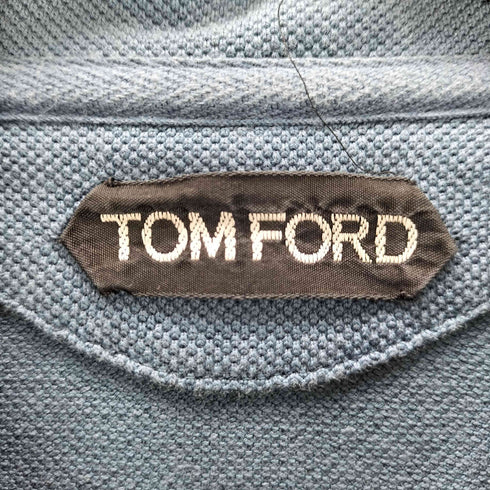 トムフォード TOM FORD 鹿の子ポロシャツ メンズ EUR:48