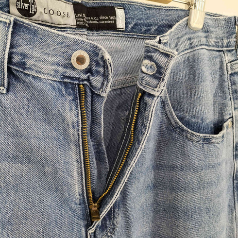 リーバイス Levis SILVERTAB LOOSE ルーズフィット ミディアムインディゴ STONEWASH メンズ W32 L30