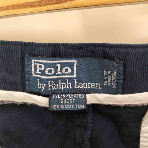 ポロバイラルフローレン Polo by RALPH LAUREN TYLER PLEATD SHORT ポニー刺繍 1タック ショートパンツ メンズ UK:34-35