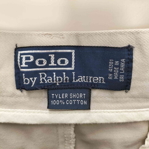 ポロバイラルフローレン Polo by RALPH LAUREN TYLER SHORT ポニー刺繍 1タックショートパンツ メンズ UK:34-35