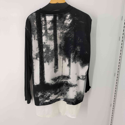 ターク TAAKK 20AW グラフィックレイヤードシャツ メンズ JPN:2