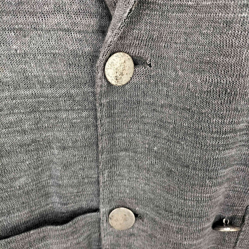 Mr.RickTailor イタリア製リネン混背抜きテーラードジャケット メンズ 48