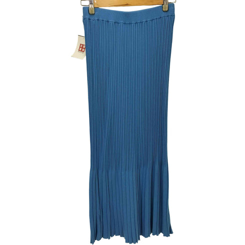 ザシンゾーン THE Shinzone KNIT PLEATS SKIRT ロング イージースカート レディース F0