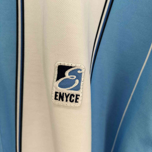 エニーチェ enyce 00S ロゴワッペン マルチカラー 配色トラックジャケット オーバーサイズ Y2K メンズ JPN:L