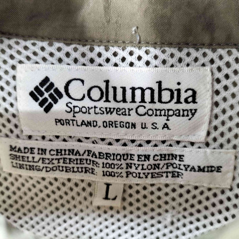 コロンビアスポーツウェア Columbia Sportswear 00S PFGシャツ マルチポケット 長袖 メンズ JPN:L