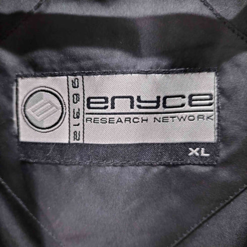 エニーチェ enyce 00S ロゴワッペン中綿ジャケット ショルダーワッペン オーバーサイズ Y2K メンズ JPN:XL